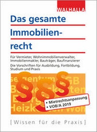Abbildung von: Das gesamte Immobilienrecht - Walhalla