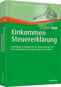 Abbildung von: Einkommensteuererklärung 2019/2020 - Haufe-Lexware