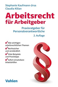 Abbildung von: Arbeitsrecht für Arbeitgeber - Vahlen