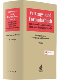 Bild: Vertrags- und Formularbuch - C.H.BECK