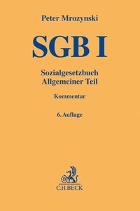 Abbildung von: SGB I: Sozialgesetzbuch Allgemeiner Teil - C.H.BECK