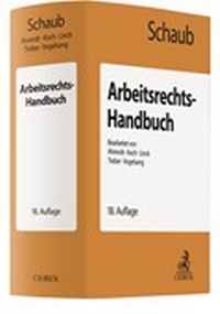 Bild vergrößern Bild: Arbeitsrechts-Handbuch - C.H.BECK