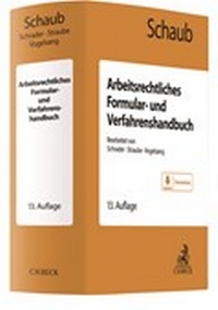 Abbildung von: Arbeitsrechtliches Formular- und Verfahrenshandbuch - C.H.BECK