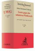 Cover: Gesetz gegen den unlauteren Wettbewerb: UWG - C.H.BECK