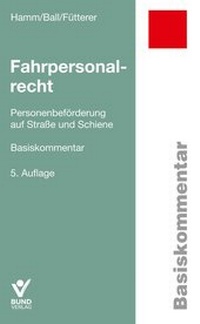 Abbildung von: Fahrpersonalrecht - Bund-Verlag