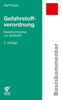 Abbildung von: Gefahrstoffverordnung - Bund-Verlag