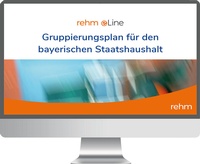 Bild: Gruppierungsplan für den bayerischen Staatshaushalt online - Rehm