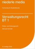 Cover: Einf&uuml;hrung in das Verwaltungsrecht BT 1 - niederle media