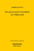 Cover: Der pacta-tertiis-Grundsatz im V&ouml;lkerrecht - Mohr Siebeck