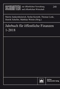 Abbildung von: Jahrbuch für öffentliche Finanzen 1-2018 - Berliner Wissenschafts-Verlag