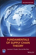 Cover: Fundamentals of Supply Chain Theory - Wiley-Blackwell