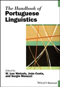 Cover: The Handbook of Portuguese Linguistics - Wiley-Blackwell