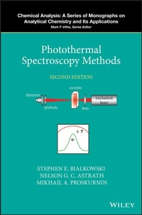 Enlarge image Cover: Photothermal Spectroscopy Methods - Wiley-Blackwell