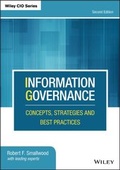 Cover: Information Governance: Concepts, Strategies and Best Practices - Wiley