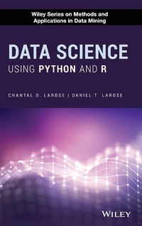 Enlarge image Cover: Data Science Using Python and R - Wiley-Blackwell