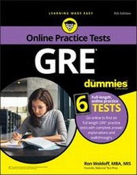 Enlarge image Cover: GRE For Dummies with Online Practice - Wiley