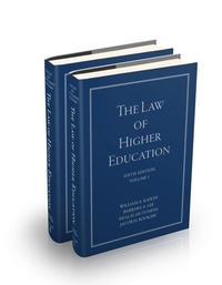 Abbildung von: The Law of Higher Education, 2 Volume Set - Jossey-Bass