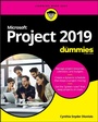 Cover: Microsoft Project 2019 For Dummies - Wiley