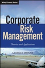 Cover: Corporate Risk Management - Wiley