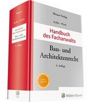 Abbildung von: Handbuch des Fachanwalts Bau- und Architektenrecht - Werner