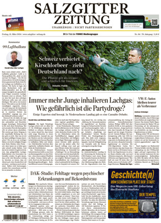 Abbildung von: Salzgitter Zeitung - BZV Medienhaus