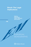 Cover: Brexit: The Legal Implications - Kluwer Law International