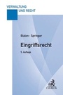 Cover: Eingriffsrecht - C.H.BECK