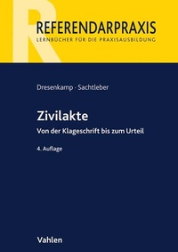 Abbildung von: Zivilakte - Vahlen
