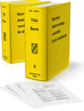 Cover: Bayerische Justizverwaltungsvorschriften f&uuml;r die Gesch&auml;ftsstellen der Gerichte und Staatsanwaltschaften (VSJu) - Juristischer Verlag Pegnitz
