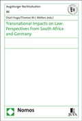 Cover: Transnational Impacts on Law: Perspectives from South Africa and Germany - Nomos