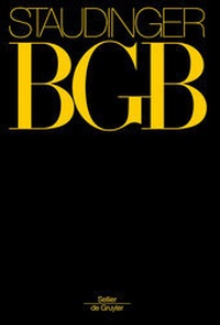 Abbildung von: BGB: Kommentar zum Bürgerlichen Gesetzbuch mit Einführungsgesetz und Nebengesetzen - Sellier - De Gruyter