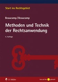 Cover: Methoden und Technik der Rechtsanwendung - C.F. M&uuml;ller