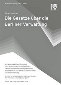 Abbildung von: Die Gesetze über die Berliner Verwaltung - Kulturbuch