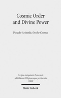 Cover: Cosmic Order and Divine Power - Mohr Siebeck