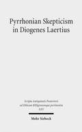 Cover: Pyrrhonian Skepticism in Diogenes Laertius - Mohr Siebeck