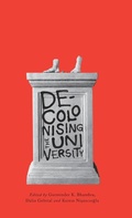 Cover: Decolonising the University - Pluto Press