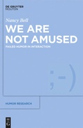 Cover: We Are Not Amused - De Gruyter Mouton