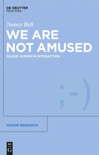 Enlarge image Cover: We Are Not Amused - De Gruyter Mouton