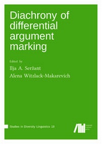Enlarge image Cover: Diachrony of differential argument marking - Freie Universität Berlin Universitätsbibliothek