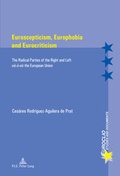 Cover: Euroscepticism, Europhobia and Eurocriticism - Peter Lang Verlag