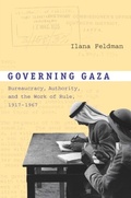 Cover: Governing Gaza - De Gruyter