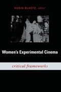 Cover: Women's Experimental Cinema - De Gruyter