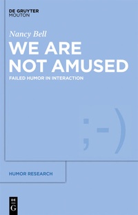 Enlarge image Cover: We Are Not Amused - De Gruyter Mouton