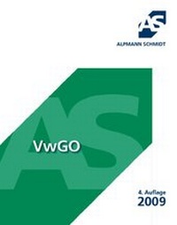 Abbildung von: VwGO - Alpmann Schmidt