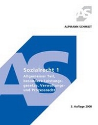Abbildung von: Sozialrecht 1 - Alpmann Schmidt