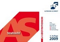 Bild vergrößern Bild: Definitionen Strafrecht - Alpmann Schmidt