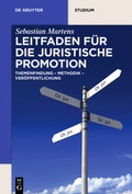 Cover: Leitfaden f&uuml;r die juristische Promotion - De Gruyter