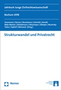 Cover: Strukturwandel und Privatrecht - Nomos