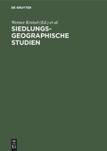 Cover: Siedlungsgeographische Studien - De Gruyter