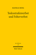 Bild: Todesstrafenverbot und Folterverbot - Mohr Siebeck